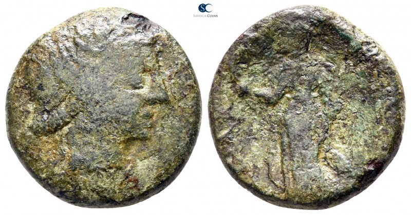 Sicily. Syracuse after 212 BC. 
Bronze Æ

19 mm., 5,98 g.



fine
