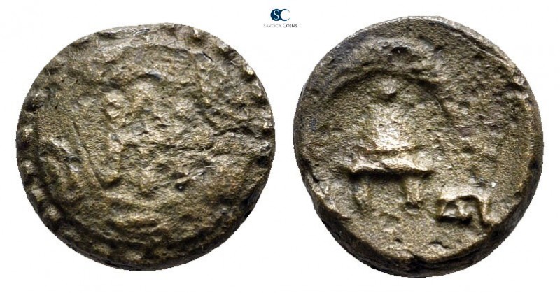 Kings of Macedon. Uncertain mint. Demetrios I Poliorketes 306-283 BC. 
1/4 Unit...