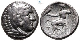 Kings of Macedon. Amphipolis. Kassander 306-297 BC. In the name and types of Alexander III. Tetradrachm AR