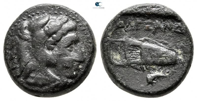 Kings of Macedon. Alexander III "the Great" 336-323 BC. 
Unit Æ

17 mm., 6,81...