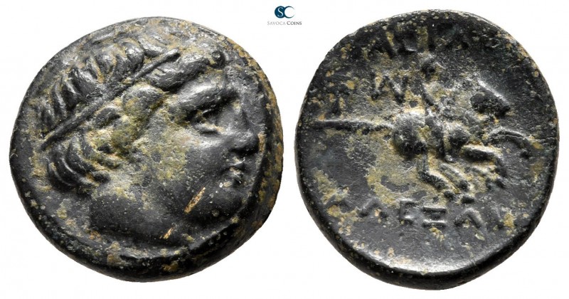 Kings of Macedon. Miletos (?). Alexander III "the Great" 336-323 BC. 
Bronze Æ...