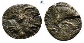 Kings of Macedon. Aigai or Pella. Amyntas III 393-369 BC. Bronze Æ