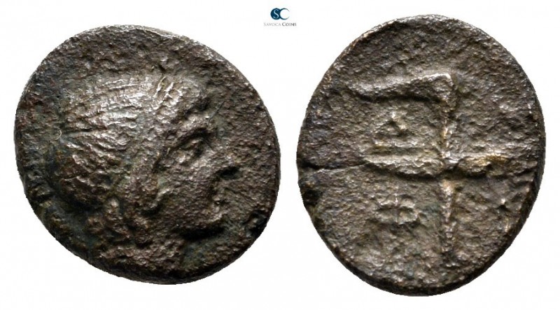 Macedon. Amphipolis 355-353 BC. 
Bronze Æ

12 mm., 1,23 g.



very fine