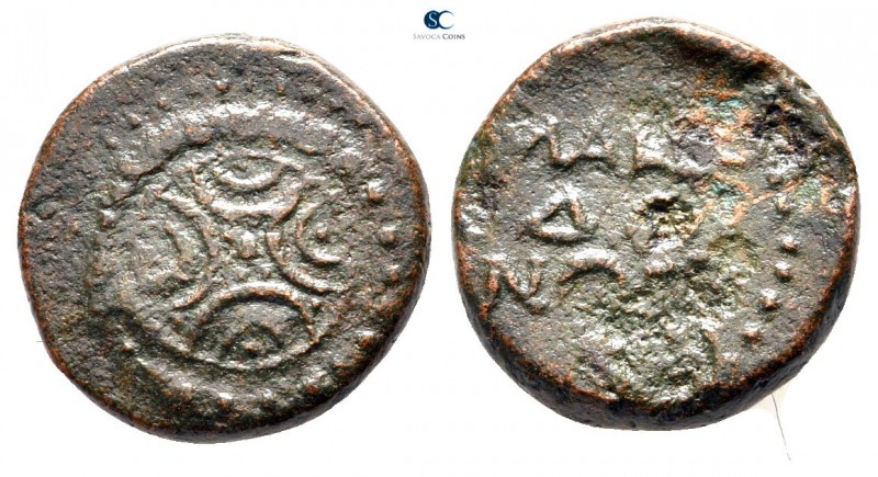 Macedon. Macedon under roman administration 130-30 BC. 
Bronze Æ

14 mm., 2,9...