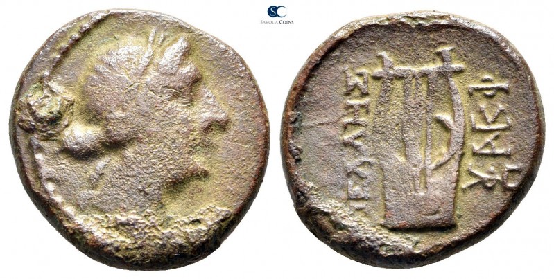 Macedon. Pella circa 187-50 BC. 
Bronze Æ

18 mm., 5,19 g.



very fine