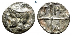 Macedon. Tragilos circa 450-380 BC. Bronze Æ