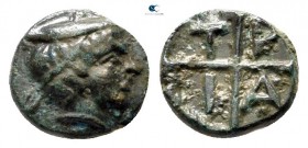 Macedon. Tragilos 450-380 BC. Bronze Æ