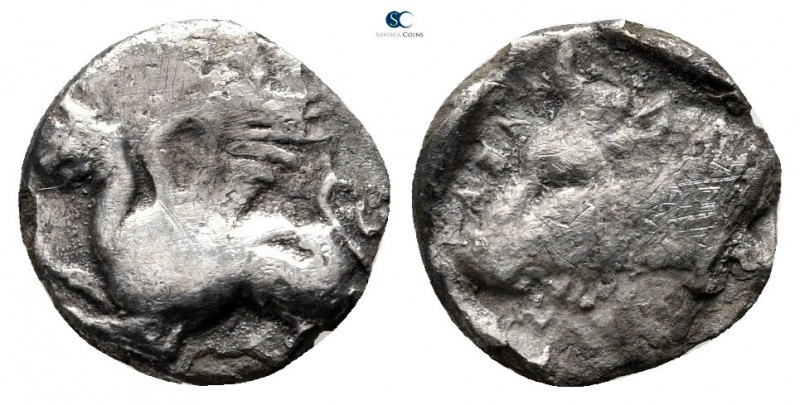 Thrace. Abdera circa 395-360 BC. 
Triobol AR

12 mm., 1,03 g.



nearly v...