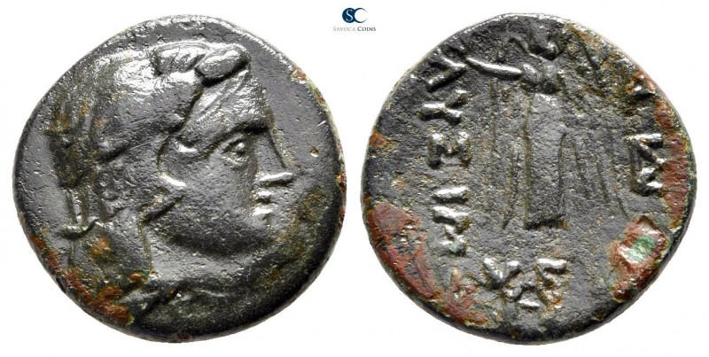 Thrace. Lysimacheia circa 245-225 BC. 
Bronze Æ

16 mm., 3,39 g.



very ...