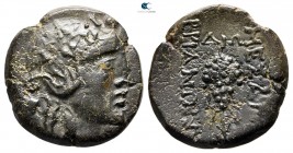 Thrace. Mesembria circa 100-0 BC. ΔΙΩ- (Dio-), magistrate. Bronze Æ