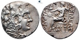 Thrace. Odessos circa 90-80 BC. In the name and types of Alexander III of Macedonia. Tetradrachm AR