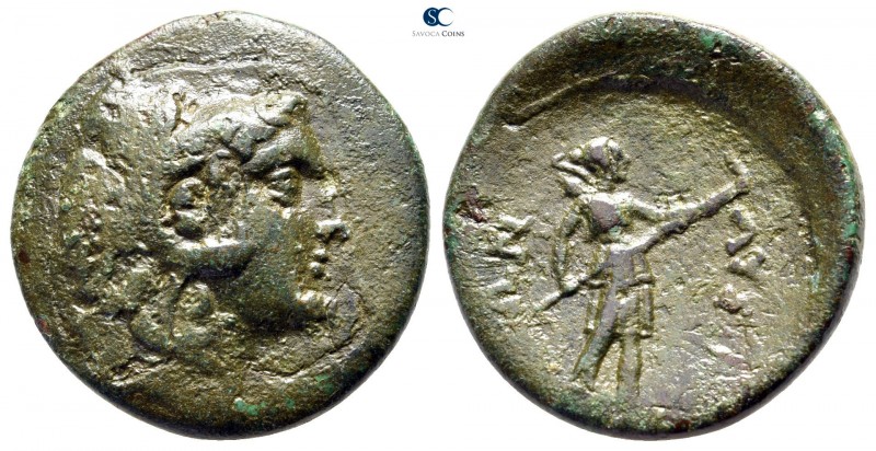 The Thracian Chersonese. Lysimacheia circa 245-225 BC. 
Bronze Æ

24 mm., 9,1...