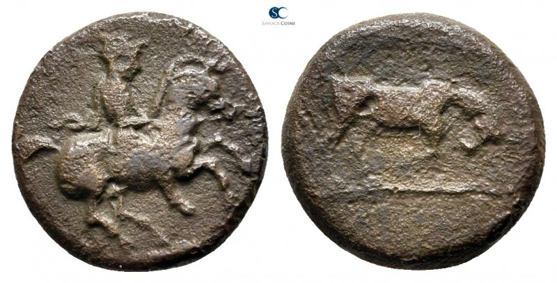 Thessaly. Krannon 400-300 BC. 
Bronze Æ

14 mm., 2,13 g.



nearly very f...