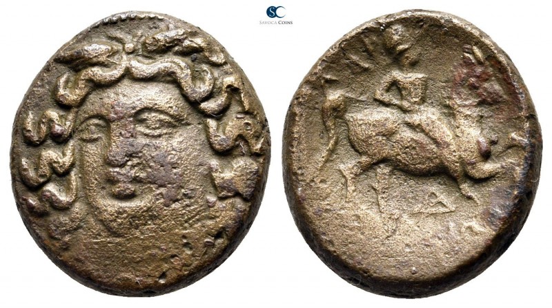 Thessaly. Larissa circa 400-344 BC. 
Bronze Æ

18 mm., 6,15 g.



very fi...