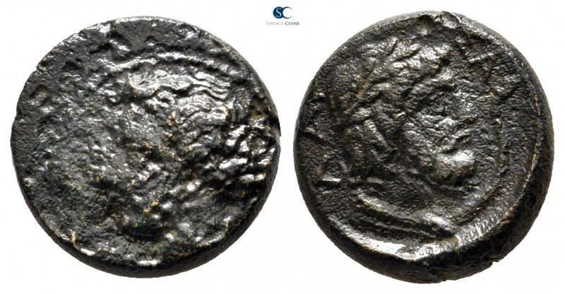 Thessaly. Larissa 350-300 BC. 
Bronze Æ

15 mm., 3,91 g.



very fine