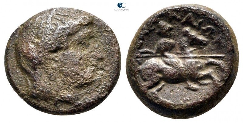 Thessaly. Pelinna 300-200 BC. 
Bronze Æ

17 mm., 5,52 g.



very fine
