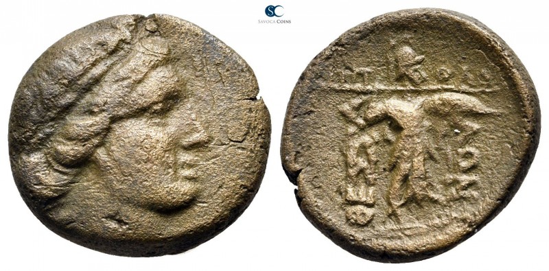Thessaly. Thessalian League 125-50 BC. 
Bronze Æ

20 mm., 7,45 g.



very...