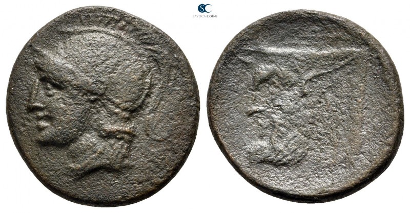 Akarnania. Federal Coinage circa 300 BC. 
Bronze Æ

20 mm., 5,15 g.



ve...