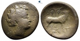 Euboea. Histiaia 338-304 BC. Bronze Æ
