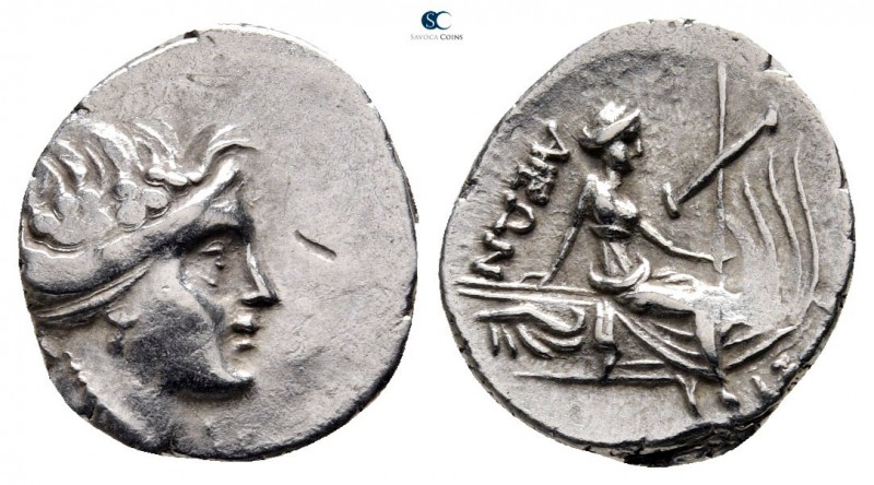 Euboea. Histiaia circa 300-146 BC. 
Tetrobol AR

15 mm., 1,49 g.



very ...