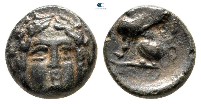 Asia Minor. Uncertain city (ΔΑΓ mint) circa 400-300 BC. 
Bronze Æ

8 mm., 1,0...
