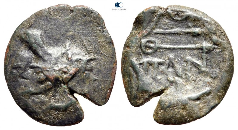 Cimmerian Bosporos. Pantikapaion circa 304-250 BC. 
Bronze Æ

17 mm., 1,87 g....