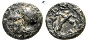 Troas. Achilleion circa 400-300 BC. Bronze Æ