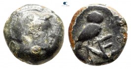 Aiolis. Neonteichos circa 300-100 BC. Bronze Æ