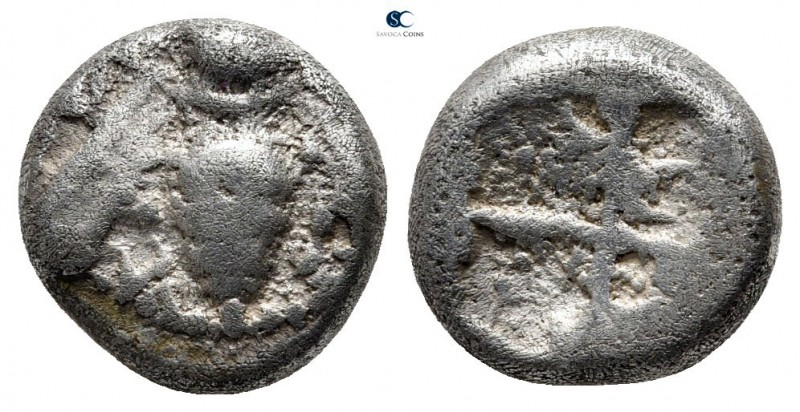 Ionia. Ephesos circa 500-420 BC. 
Drachm AR

13 mm., 3,27 g.



nearly ve...