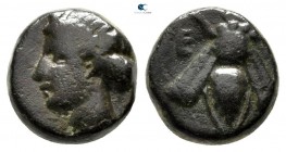 Ionia. Ephesos circa 375-325 BC. Bronze Æ
