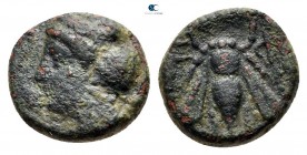 Ionia. Ephesos circa 375-325 BC. Bronze Æ
