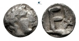 Ionia. Kolophon circa 450-410 BC. Tetartemorion AR