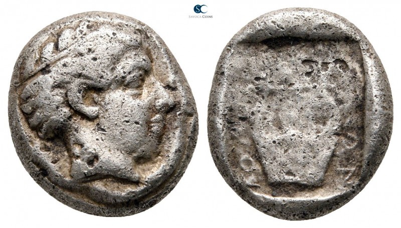 Ionia. Kolophon 430-420 BC. 
Drachm AR

17 mm., 6,28 g.



nearly very fi...