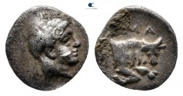 Ionia. Magnesia ad Maeander circa 350-325 BC. Obol AR