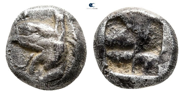 Ionia. Phokaia 521-478 BC. 
Hemidrachm AR

8 mm., 1,32 g.



very fine