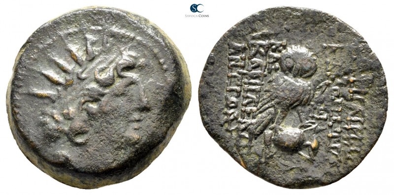 Seleukid Kingdom. Antioch. Cleopatra Thea and Antiochos VIII Epiphanes (Grypos) ...