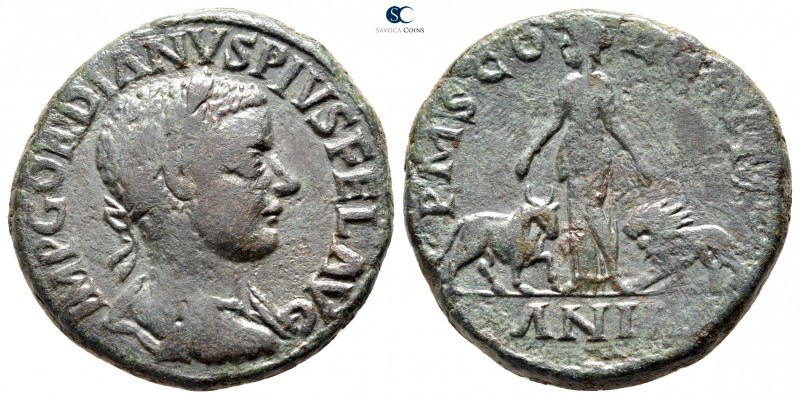 Moesia Superior. Viminacium. Gordian III AD 238-244. 
Bronze Æ

29 mm., 17,70...