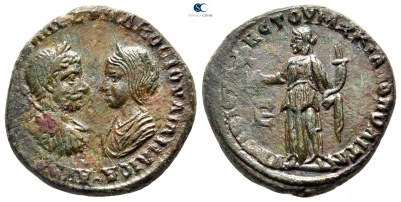 Moesia Inferior. Marcianopolis. Severus Alexander, with Julia Maesa AD 222-235. ...