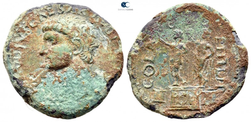 Macedon. Philippi. Claudius AD 41-54. 
Bronze Æ

28 mm., 11,29 g.



near...