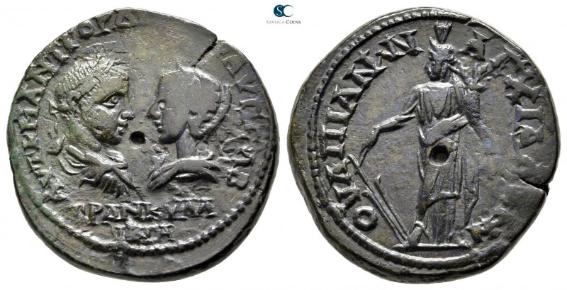 Thrace. Anchialos. Gordian III with Tranquillina AD 238-244. 
Bronze Æ

27 mm...