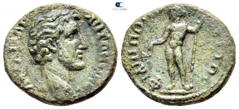 Thrace. Philippopolis. Antoninus Pius AD 138-161. 
Bronze Æ

18 mm., 4,13 g....