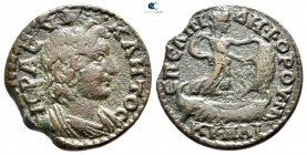 Aiolis. Kyme. Pseudo-autonomous issue. Time of Valerian and Gallienus AD 253-268. Bronze Æ