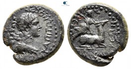 Lydia. Hierokaisareia. Pseudo-autonomous issue AD 54-68. Bronze Æ