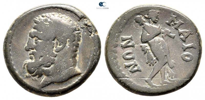 Lydia. Maionia. Pseudo-autonomous issue. Time of Marcus Aurelius AD 161-180. 
B...