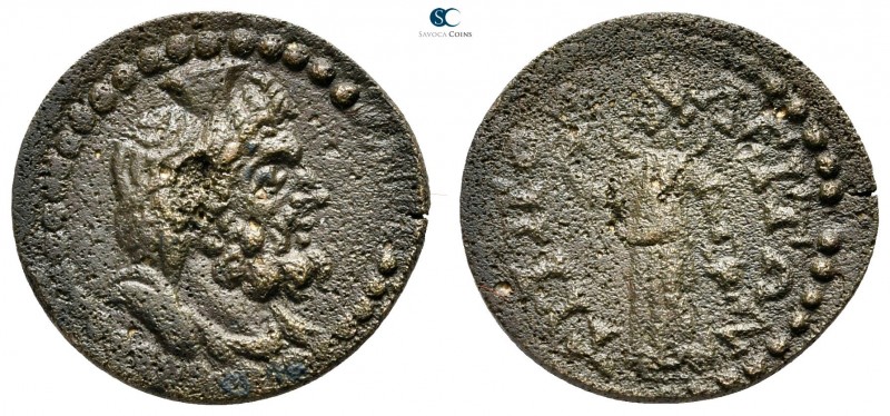 Lydia. Tripolis. Pseudo-autonomous issue circa AD 200-300. 
Bronze Æ

18 mm.,...