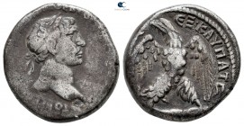 Seleucis and Pieria. Antioch. Trajan AD 98-117. Struck AD 116-117. Tetradrachm AR