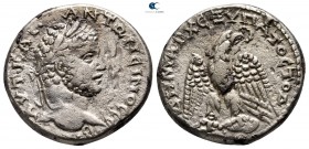 Seleucis and Pieria. Antioch. Caracalla AD 198-217. Struck AD 213. Tetradrachm AR