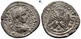 Seleucis and Pieria. Antioch. Elagabalus AD 218-222. Billon-Tetradrachm