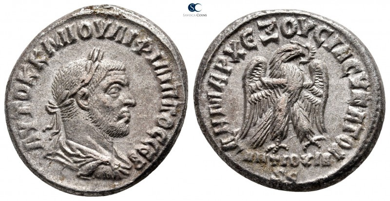 Seleucis and Pieria. Antioch. Philip I Arab AD 244-249. 
Tetradrachm AR

26 m...