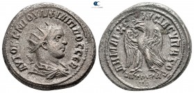 Seleucis and Pieria. Antioch. Philip II as Caesar AD 244-247. Tetradrachm AR